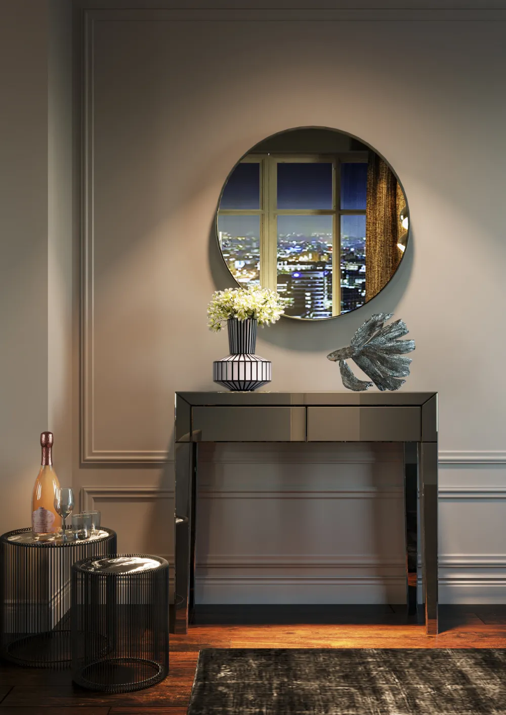 KARE Design Maljakot*Roulette Maljakko 31cm