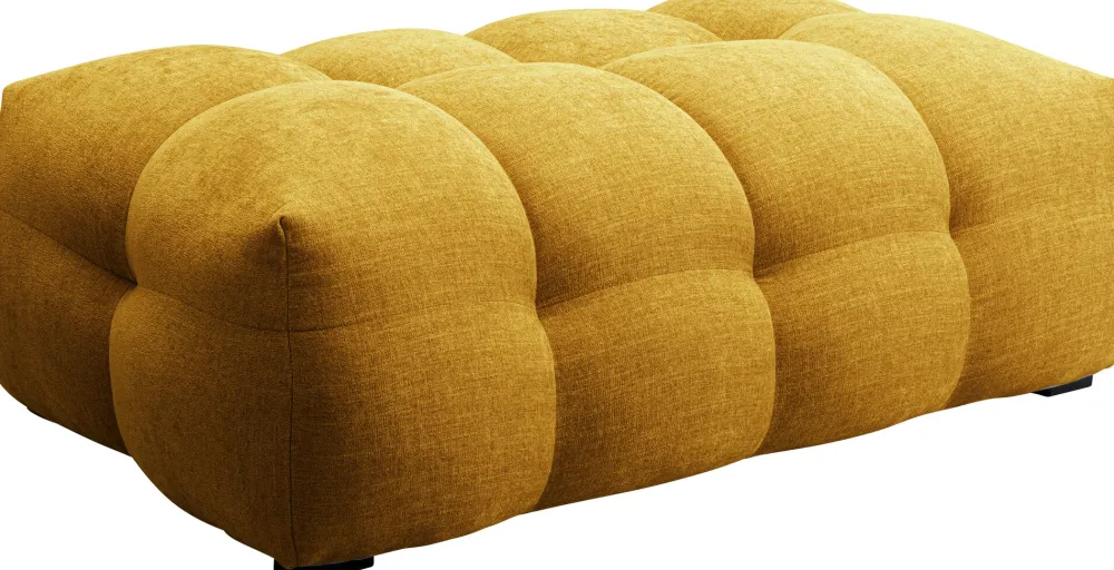 KARE Design Rahit Ja Jakkarat*Salamanca Rahi, Keltainen 125x80cm