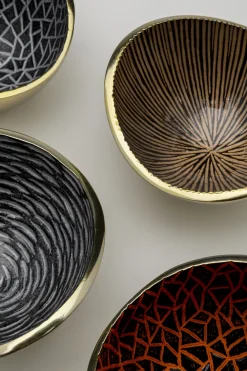 KARE Design Astiat Snackseille*Samba Colore Crackle Koristekulhot 4-setti