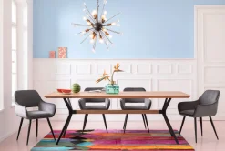 KARE Design Tuolit*San Francisco Tuoli Käsinojilla, Harmaa