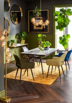 KARE Design Tuolit*San Francisco Tuoli Käsinojilla, Tummanvihreä