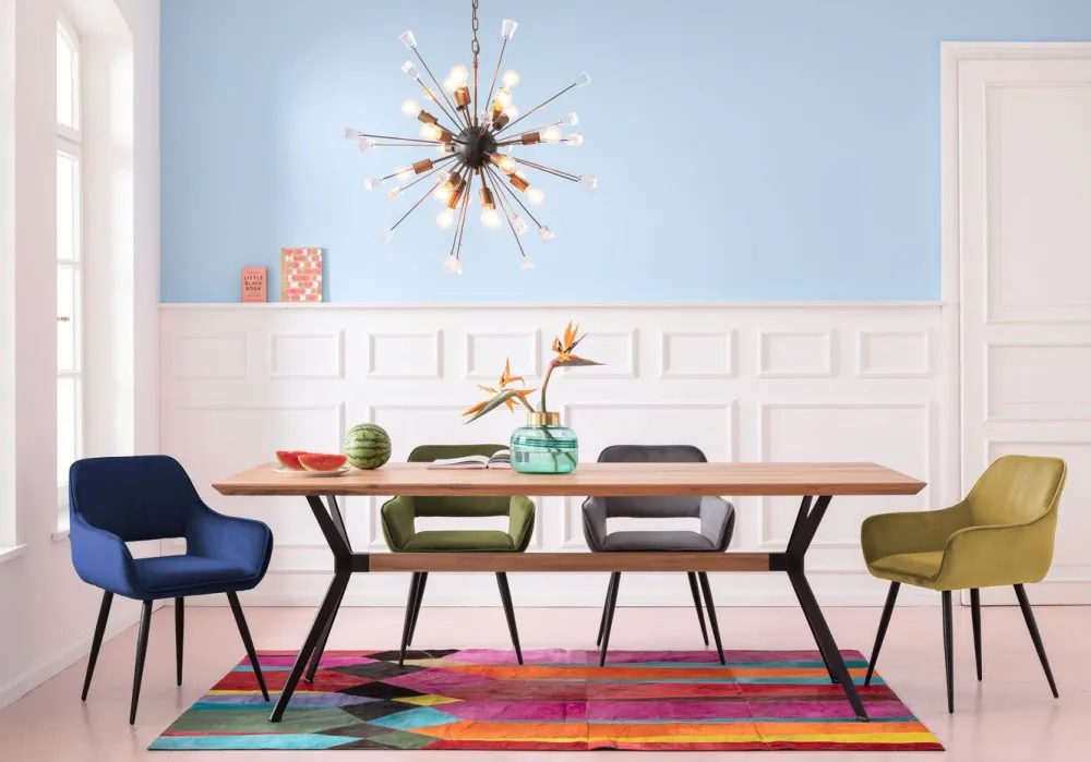 KARE Design Tuolit*San Francisco Tuoli Käsinojilla, Sininen