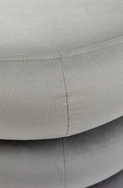 KARE Design Rahit Ja Jakkarat*Sandwich Grey Rahi, Jakkara Ø45cm