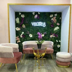 KARE Design Rahit Ja Jakkarat*Sandwich Mauve Rahi, Jakkara Ø45cm