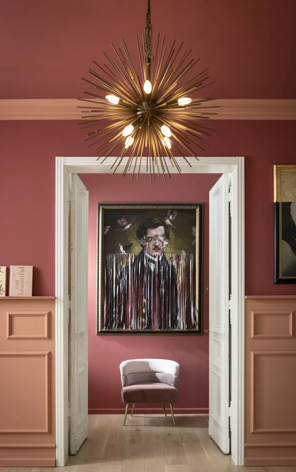 KARE Design Nojatuolit*Sandwich Nojatuoli, Mauve