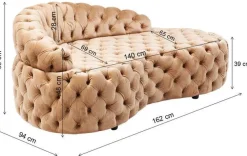 KARE Design Sohvat|Olohuone*Santa Barbara Divaani 162cm