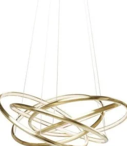 KARE Design Riippuvalaisimet*Saturn LED Gold Big Riippuvalaisin, Kulta