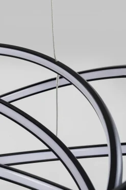 KARE Design Riippuvalaisimet*Saturn Riippuvalaisin Musta Ø72cm