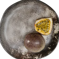 KARE Design Lautaset*Savannah Lautanen Brown/Grey Matt Ø26cm