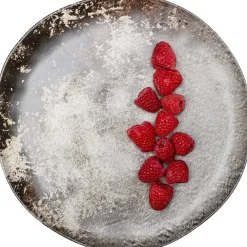 KARE Design Lautaset*Savannah Lautanen Brown/Grey Matt Ø20cm