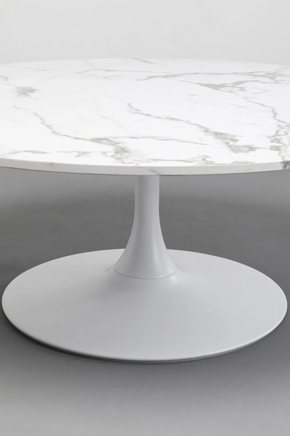 KARE Design Sohvapöydät*Schickeria Marble Sohvapöytä Valkoinen Ø110cm