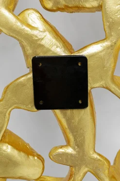 KARE Design Seinäkoristeet*School Of Koi Seinäkoriste - Kulta, Ø160cm