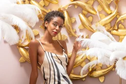 KARE Design Seinäkoristeet*School Of Koi Seinäkoriste - Kulta, Ø160cm