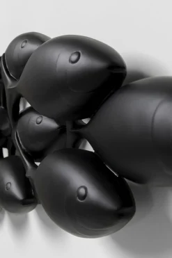 KARE Design Seinäkoristeet*School Of Tuna, Tonnikalat - Musta 181x41cm