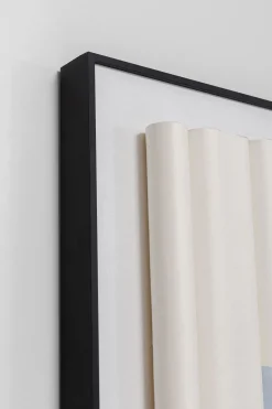 KARE Design Taulut|Olohuone*Shadow Skyline Blue Kehystetty Taulu 160x60cm