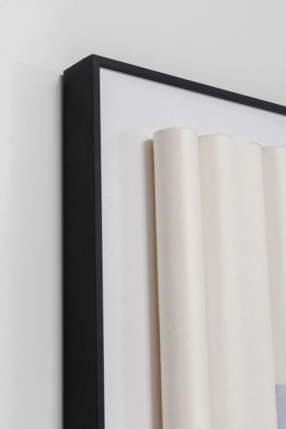 KARE Design Taulut|Olohuone*Shadow Skyline Blue Kehystetty Taulu 160x60cm