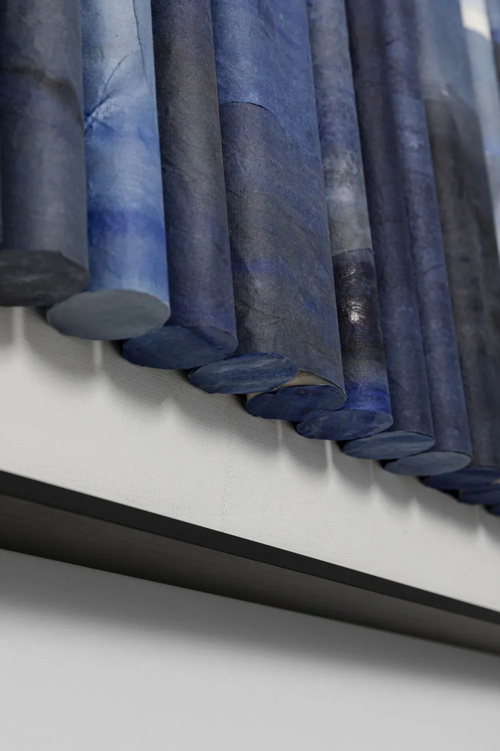 KARE Design Taulut|Olohuone*Shadow Skyline Blue Kehystetty Taulu 160x60cm
