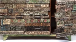 KARE Design Senkit|Lipastot*Shanti Surprise Puzzle Senkki, 2 Ovea, 3 Laatikkoa