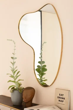 KARE Design Peilit*Shape Seinäpeili, Messinki 110x120cm