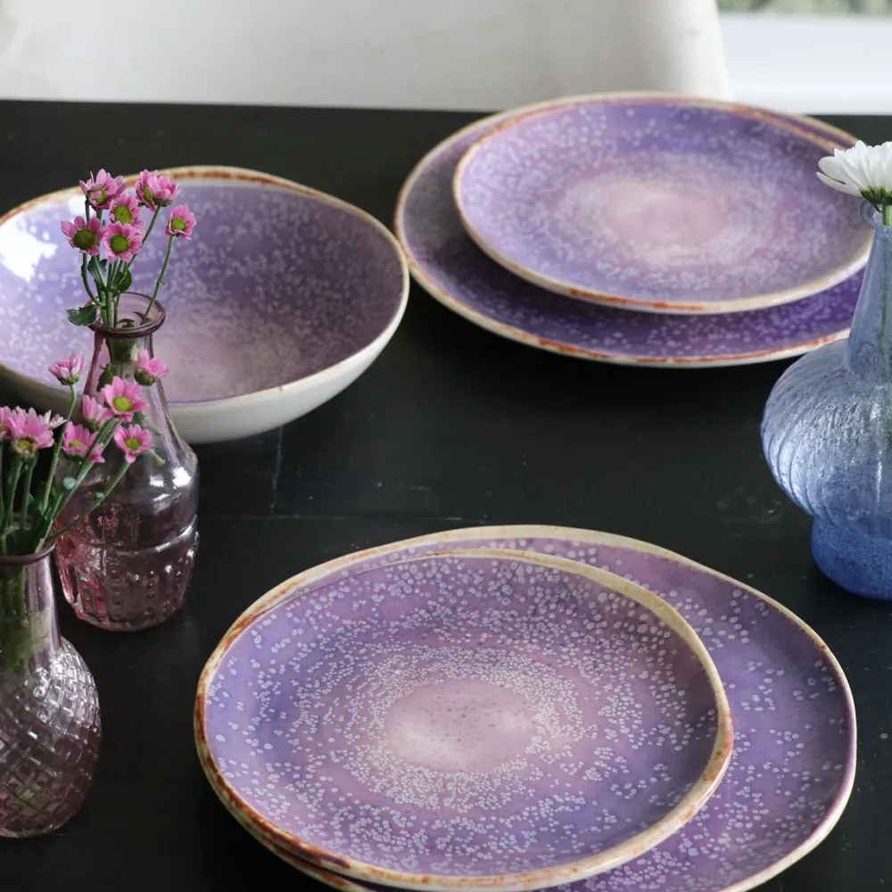 KARE Design Lautaset*Shirley Violet Syvä Lautanen Ø21cm