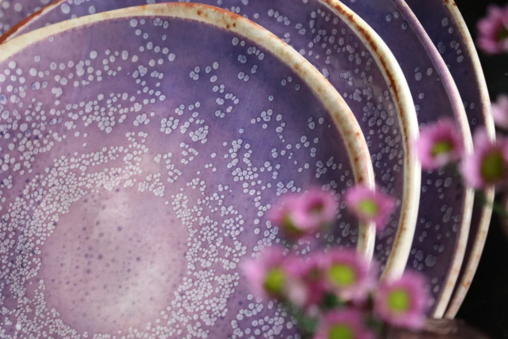 KARE Design Lautaset*Shirley Violet Syvä Lautanen Ø21cm