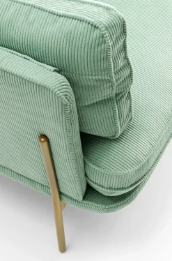 KARE Design Sohvat*Shirly Sohva 3-istuttava, Mintunvihreä 221cm