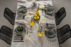 KARE Design Lautaset*Sicilia Mandala Grey Lautanen Ø27cm