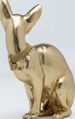 KARE Design Koriste-Esineet*Sitting Cat Audrey Kissa Koriste-esine Kulta 27cm