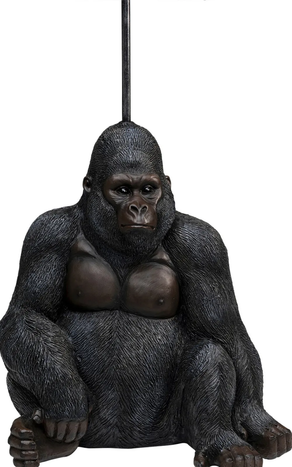 KARE Design Wc-Paperitelineet|Koriste-Esineet*Sitting Monkey Gorilla Wc-paperiteline 51cm