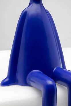 KARE Design Koriste-Esineet*Sitting Rabbit Koriste-esine Sininen 35cm