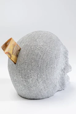 KARE Design Säästölippaat*Skull Crystals Pääkallo Kristalleilla Säästölipas