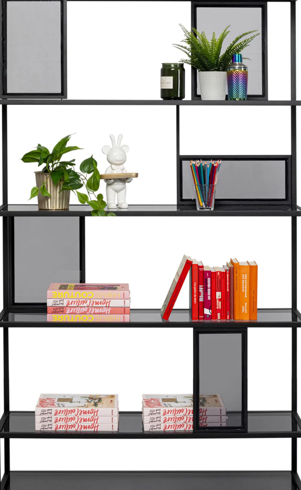 KARE Design Hyllyt*Skyler Smoke Hylly, Kirjahylly 115x195cm