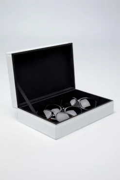 KARE Design Sisustuslaatikot|Korurasiat*Snake Bite Rasia, Laatikko, Valkoinen 28x7cm