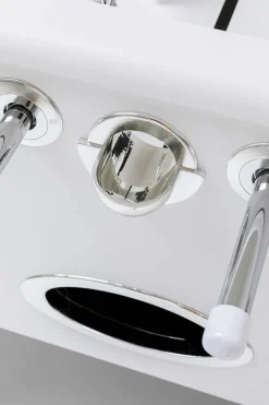 KARE Design Jalalliset Koriste-Esineet*Soccer Table Style Jalkapallopeli, Valkoinen