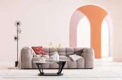 KARE Design Sohvat*Sofa 3-Seater Salamanca Grey 240cm