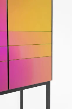 KARE Design Baarit*Sophisticated Baarikaappi Heijastavaa Lasia 80cm