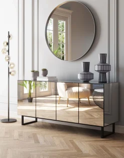 KARE Design Senkit|Olohuone*Soran Senkki, Sivupöytä - Musta 160x45cm