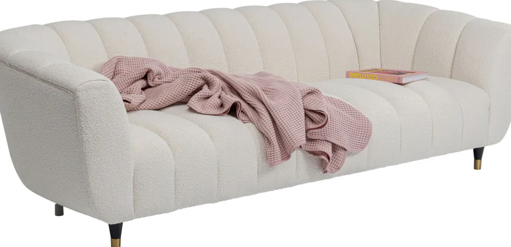 KARE Design Sohvat*Spectra Sohva 3-istuttava, Valkoinen 245cm