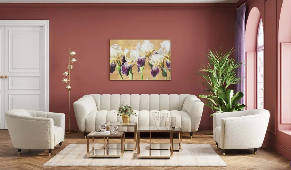 KARE Design Sohvat*Spectra Sohva 3-istuttava, Valkoinen 245cm