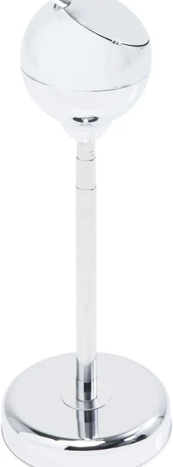 KARE Design Tuhkakupit Ja Savukerasiat*Spheric Jalallinen Tuhkakuppi, Kromi