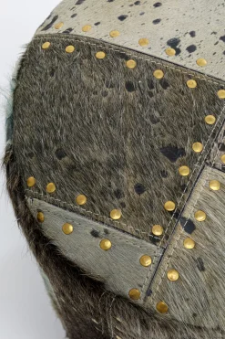 KARE Design Rahit Ja Jakkarat*Squares Jakkara, Palli, Harmaa Ø35cm