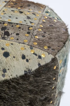 KARE Design Rahit Ja Jakkarat*Squares Jakkara, Palli, Harmaa Ø35cm