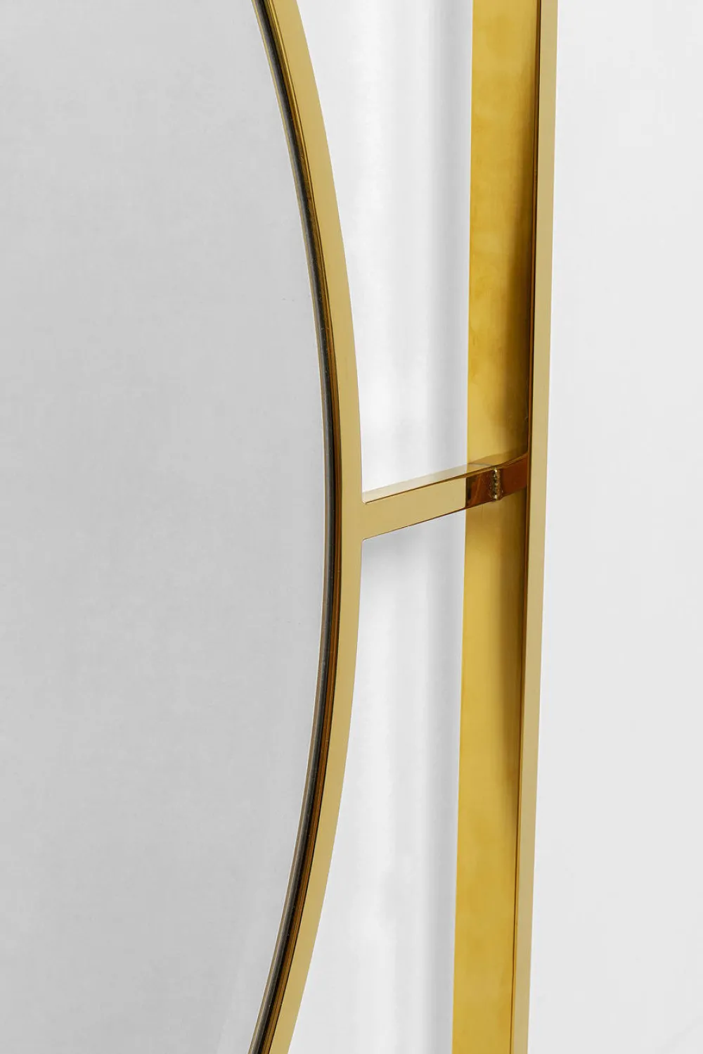 KARE Design Peilit*Stanford Frame Peili, Kulta Ø90cm