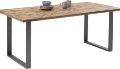 KARE Design Pöydät*Stars Pöytä - Raaka, Rouhea, Metalli 180x90cm