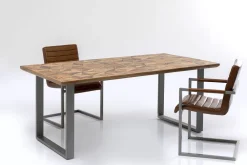 KARE Design Pöydät*Stars Pöytä - Raaka, Rouhea, Metalli 180x90cm