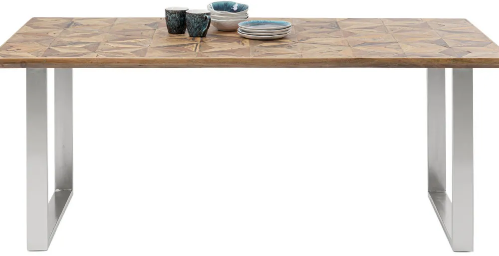 KARE Design Pöydät*Stars Pöytä, Kromi 180x90cm