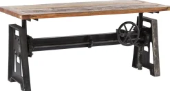 KARE Design Pöydät*Steamboat Econo Pöytä 80x160cm, Korkeus Säädettävissä