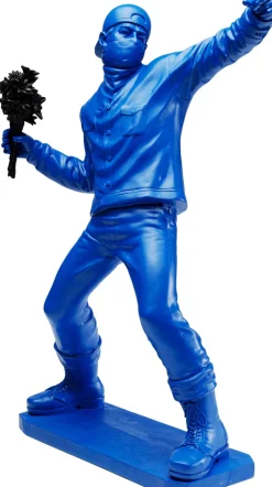 KARE Design Jalalliset Koriste-Esineet*Street Art Bouquet Koriste-esine Sininen 67cm