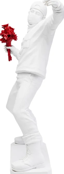 KARE Design Jalalliset Koriste-Esineet*Street Art Bouquet Koriste-esine Valkoinen 67cm