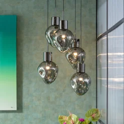 KARE Design Riippuvalaisimet*Supernova Smoky Cinque Riippuvalaisin Ø50cm